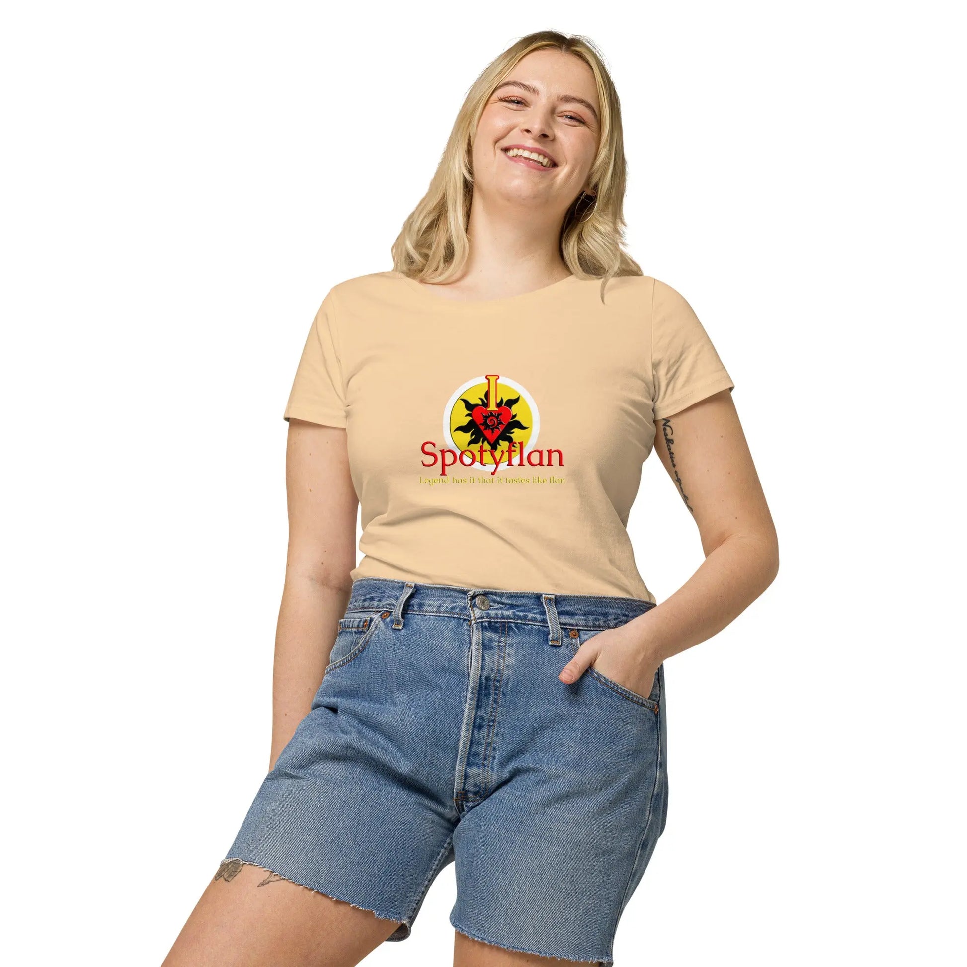 Women’s organic t-shirt Flan - Image #30