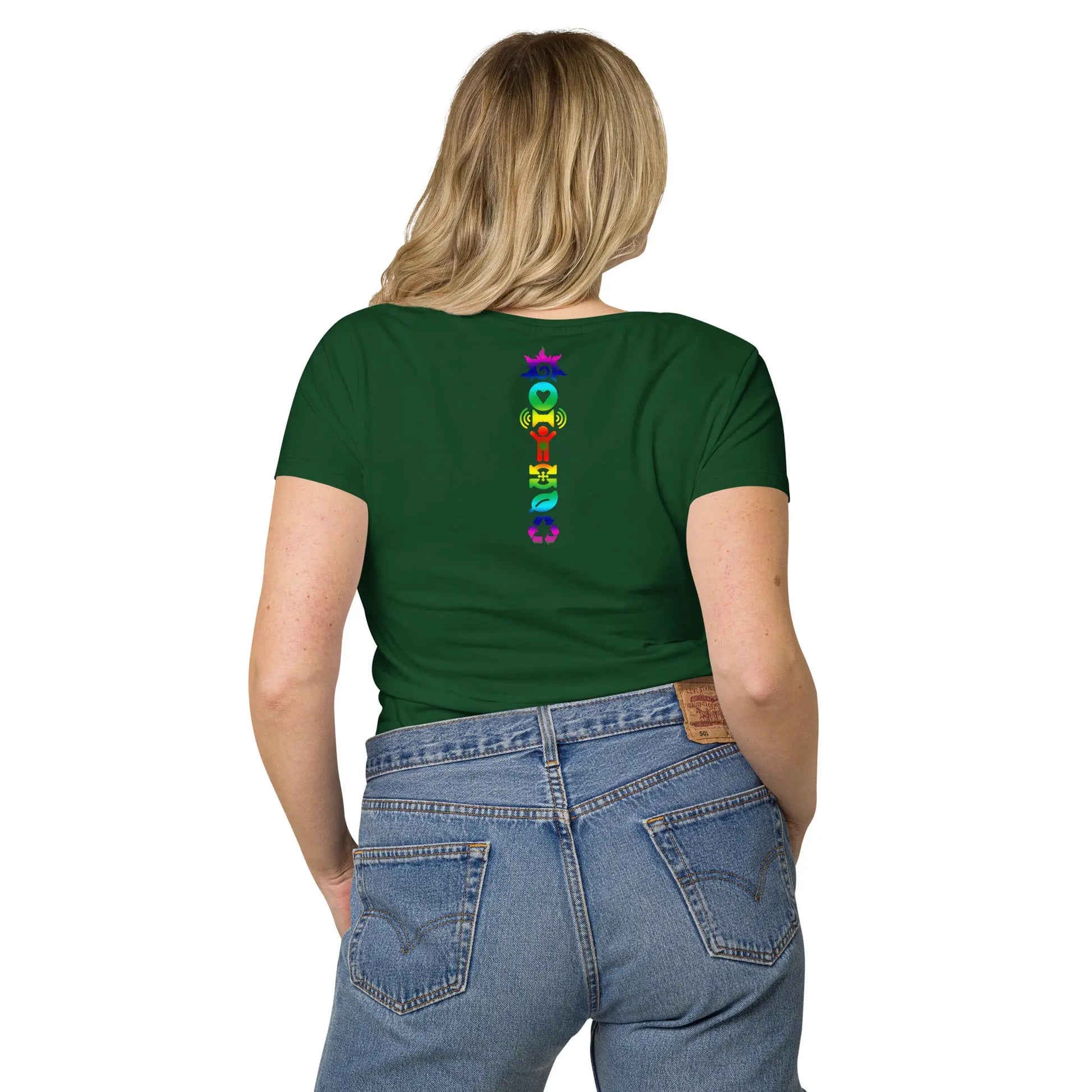 Women’s organic t-shirt Flan - Image #12