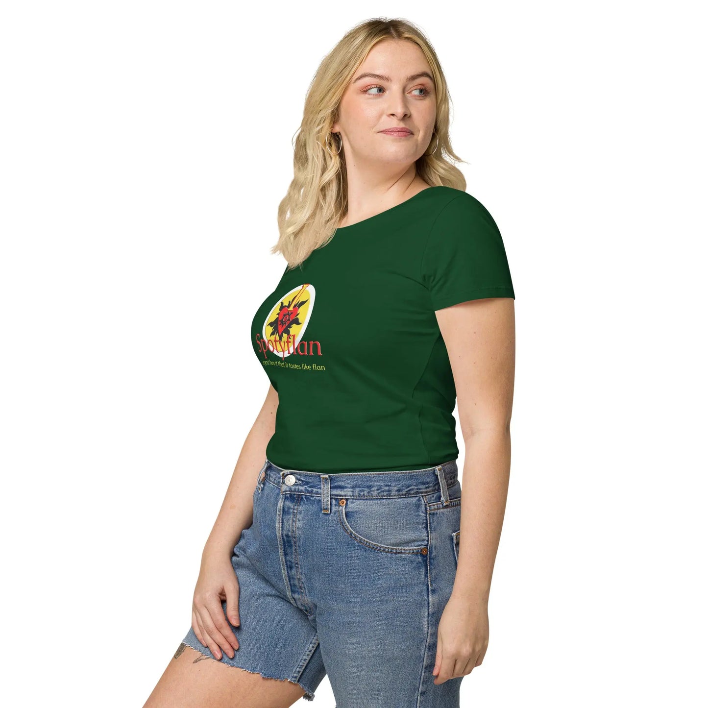 Women’s organic t-shirt Flan - Image #11