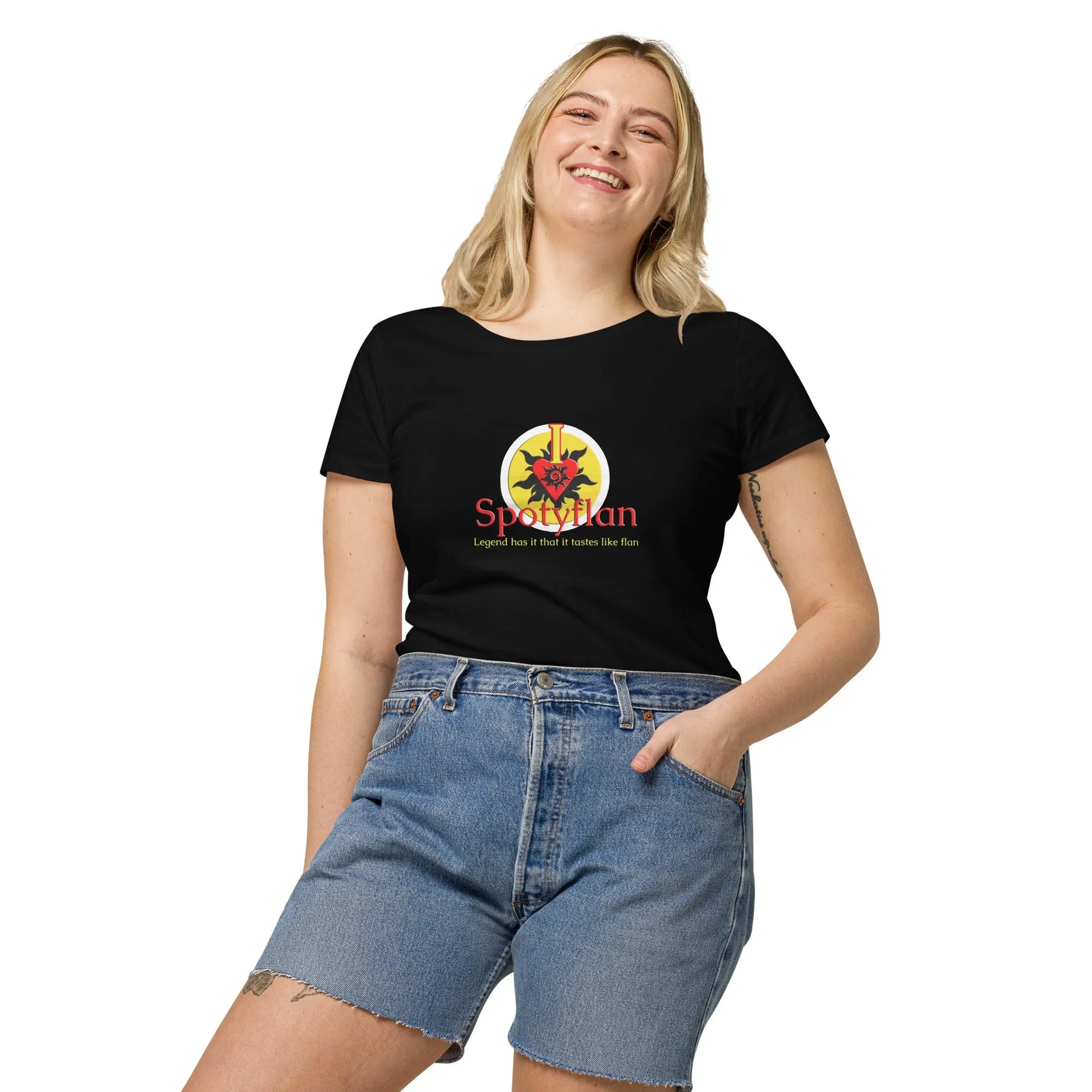 Women’s organic t-shirt Flan - Image #3