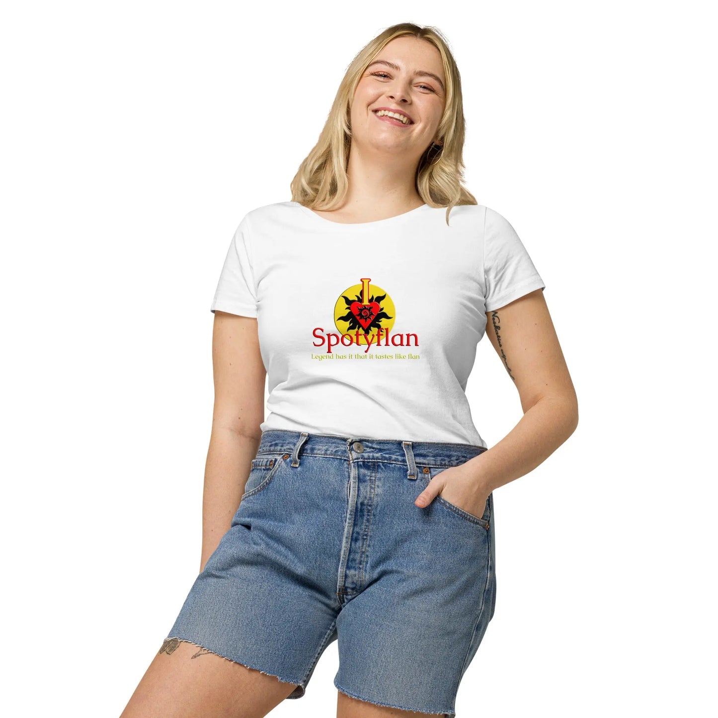 Women’s organic t-shirt Flan - Image #38