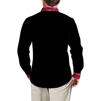 Men's Fit Camp Collar Long Sleeve Shirt