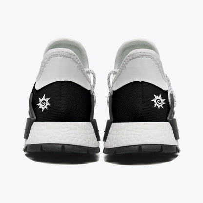 Unisex Breathable Non-slip Sneakers B/W - Image #2