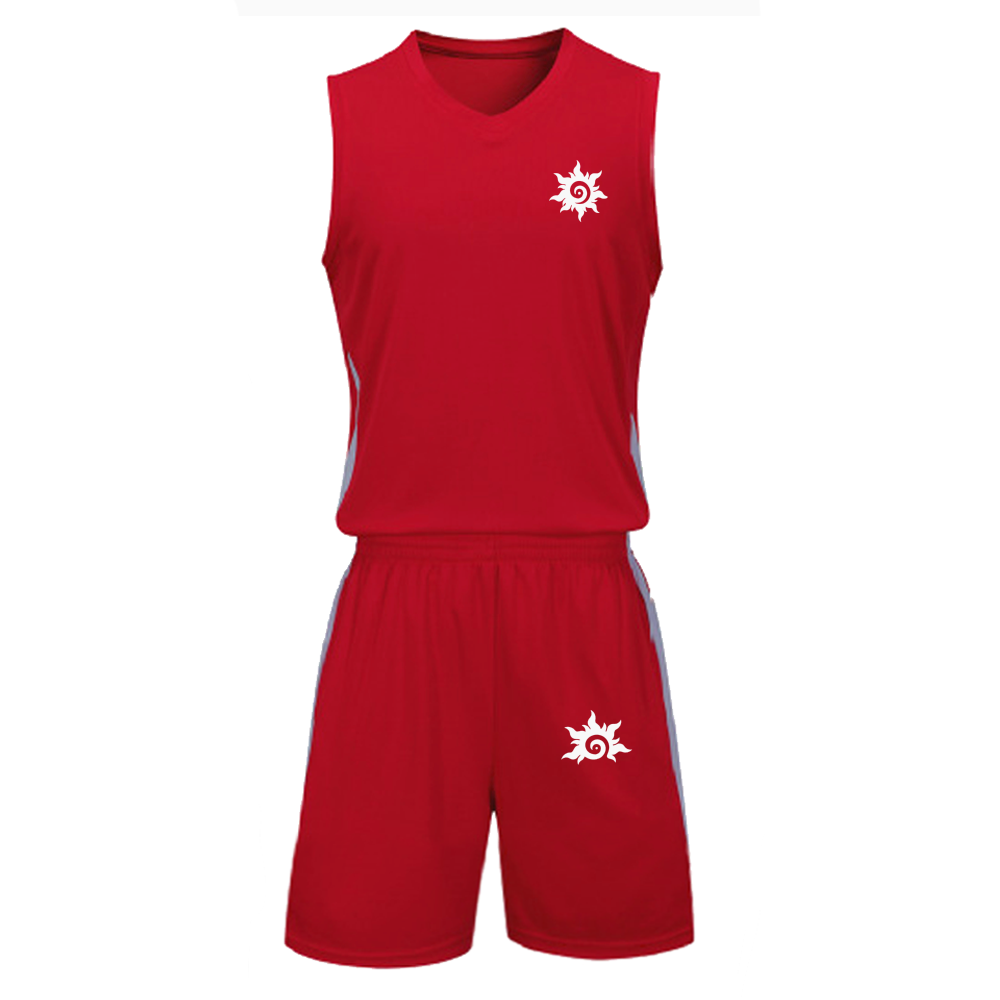 Men's Basketball Suit Jerseys & Shorts Set