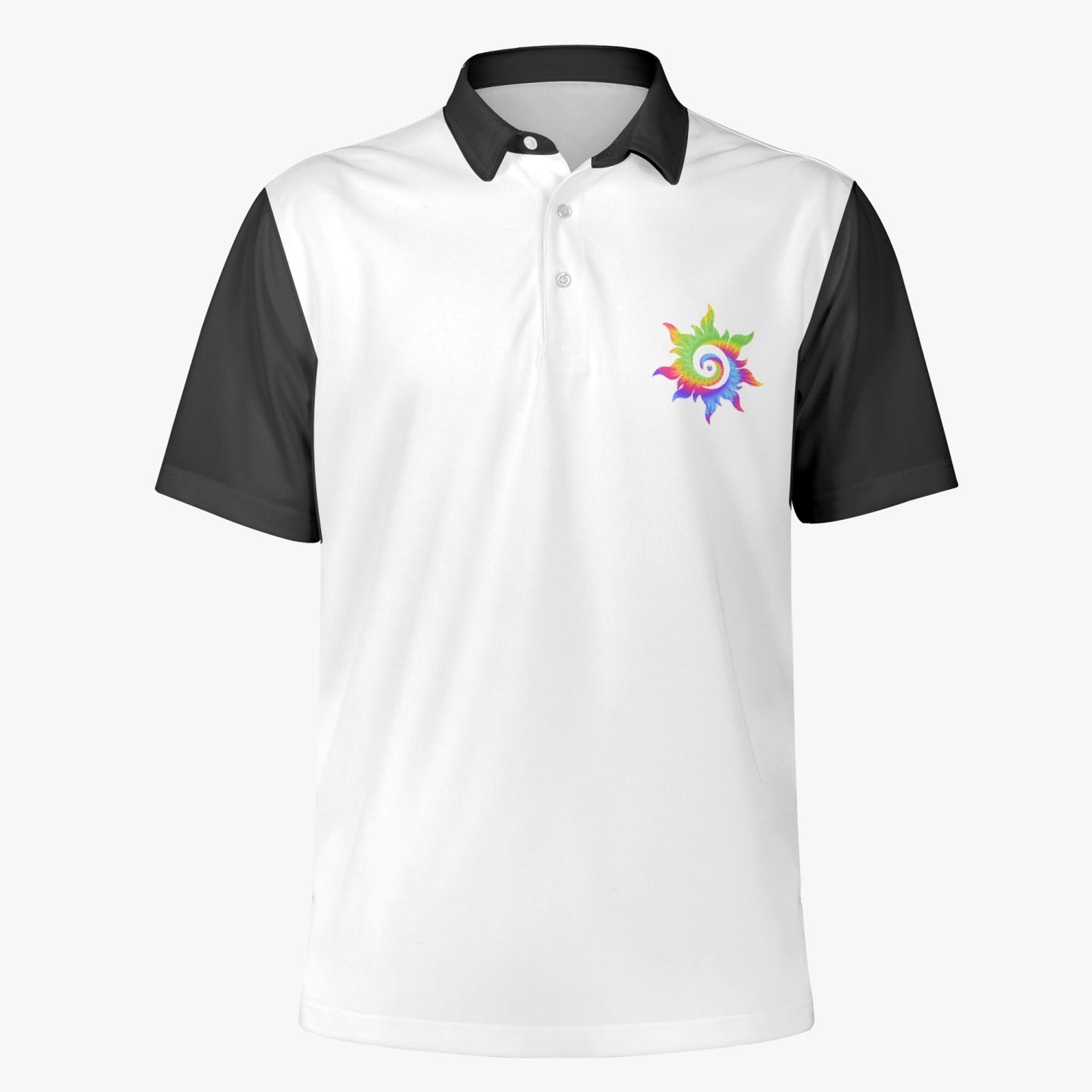 Polo Shirt ActSunX - Black&white2
