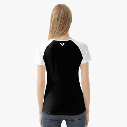 Women T-shirt - ActSun Black/White
