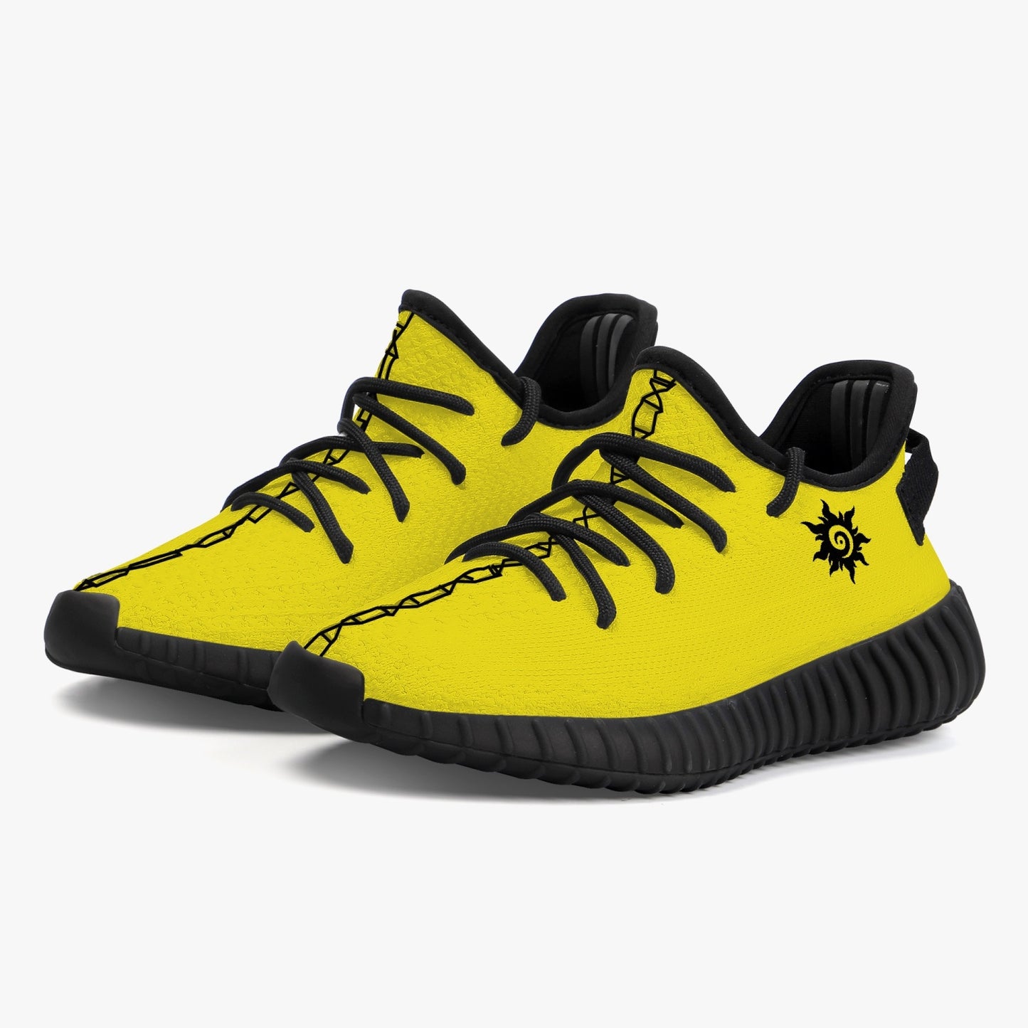 Kids' Mesh Knit Sneakers - Yellow