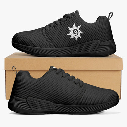 Unisex Stylish Mesh Running Shoes - ActSun White/Black