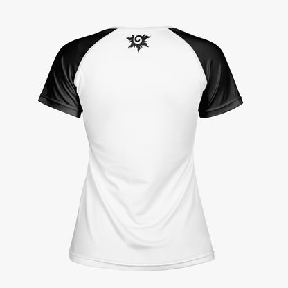 Women T-shirt ActSunX Black/White