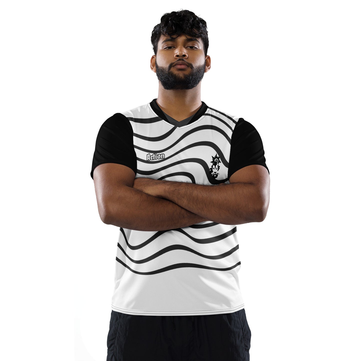 Recycled unisex sports jersey ActSun 7