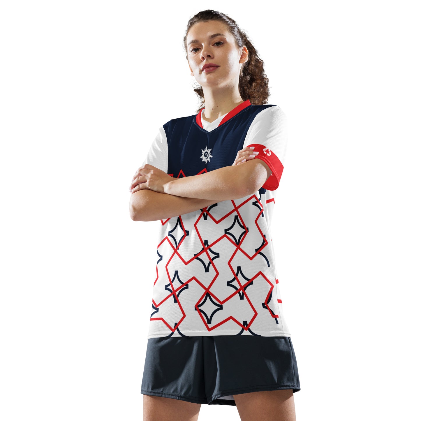Recycled Unisex Sports Jersey ActSun 6
