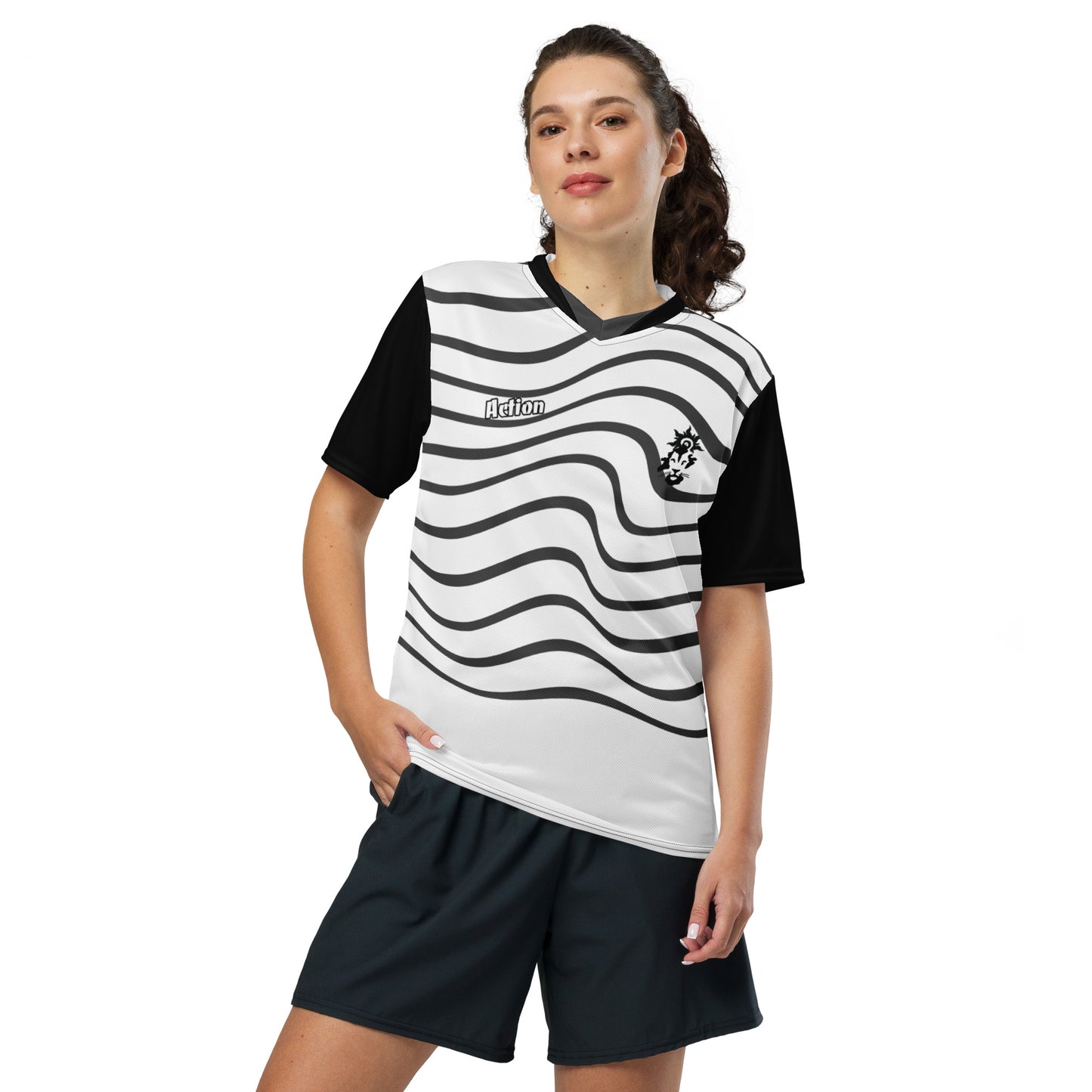 Recycled unisex sports jersey ActSun 7