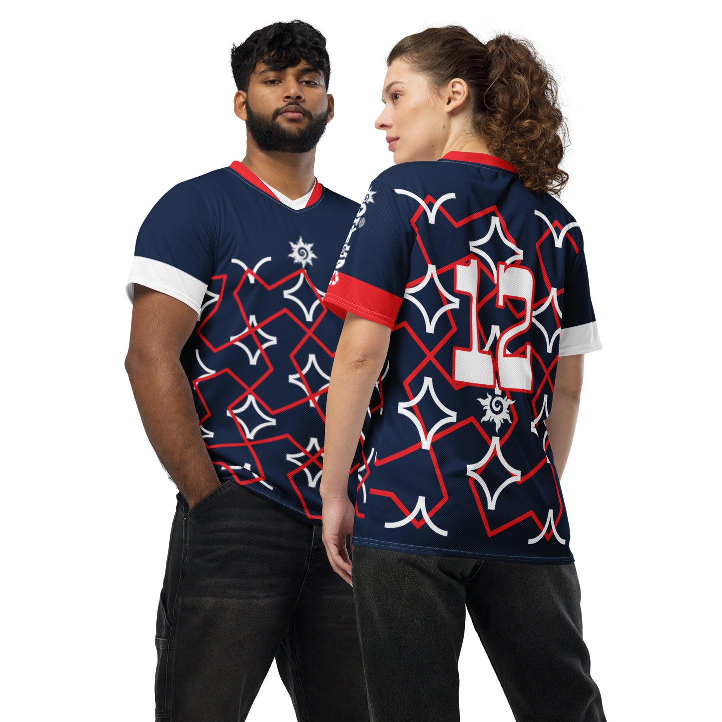 Recycled Unisex Sports Jersey ActSun 5
