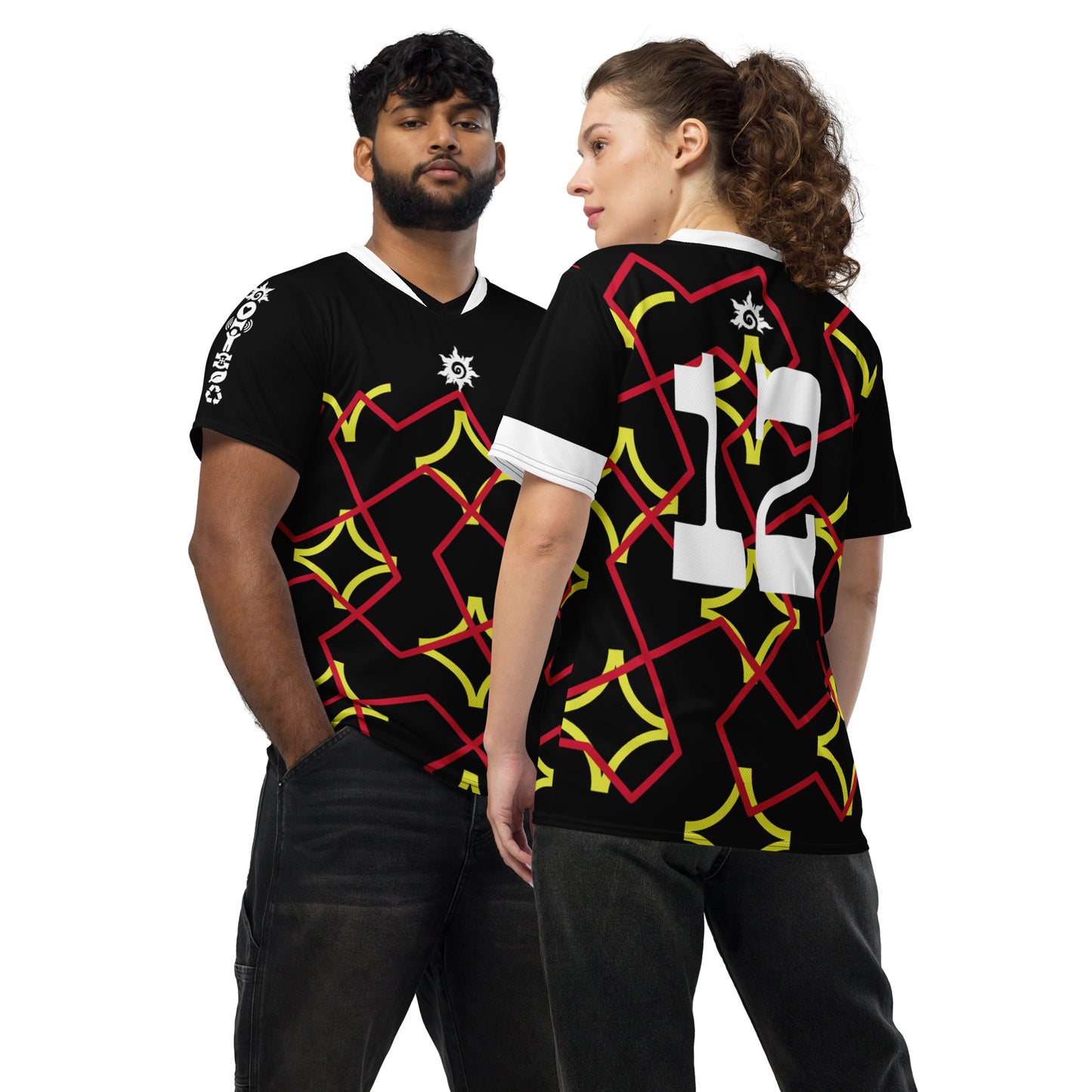 Recycled Unisex sports jersey ActSun 1