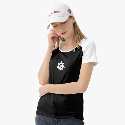 Women T-shirt - ActSun Black/White