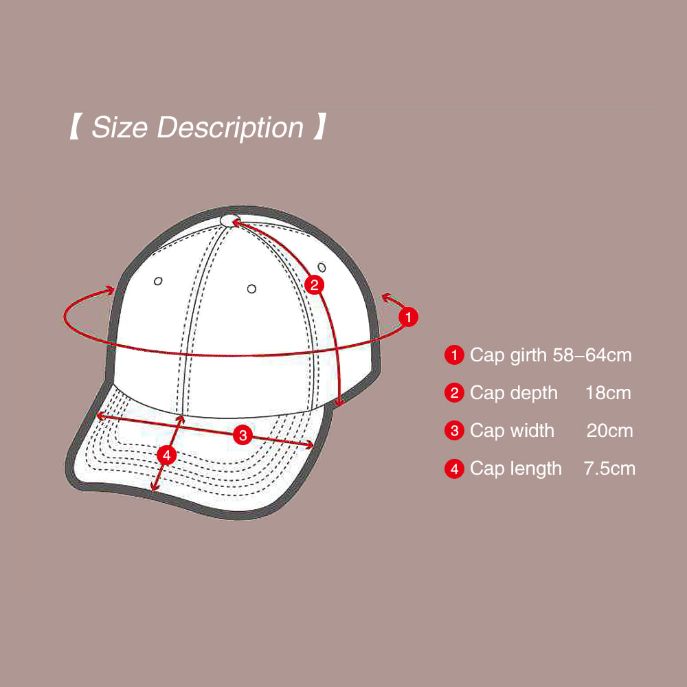 Unisex Adjustable Hat Cap 3