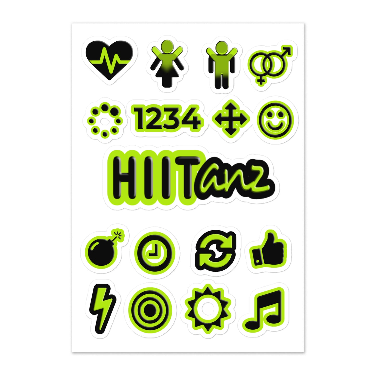 Sticker sheet HIITanz