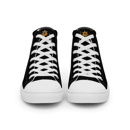 Unisex high top shoes ActSun4-Black