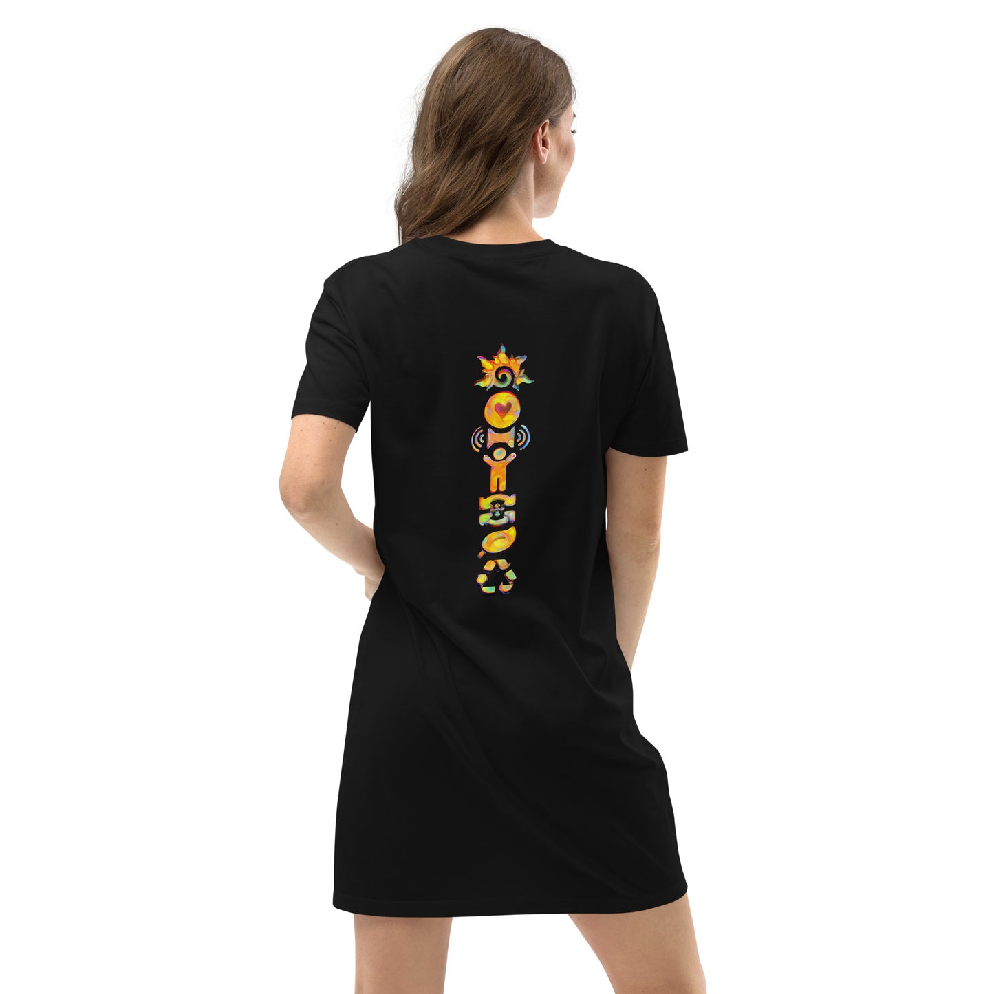Organic t-shirt dress ActSun1.1