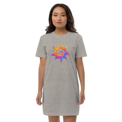Organic t-shirt dress ActSun1