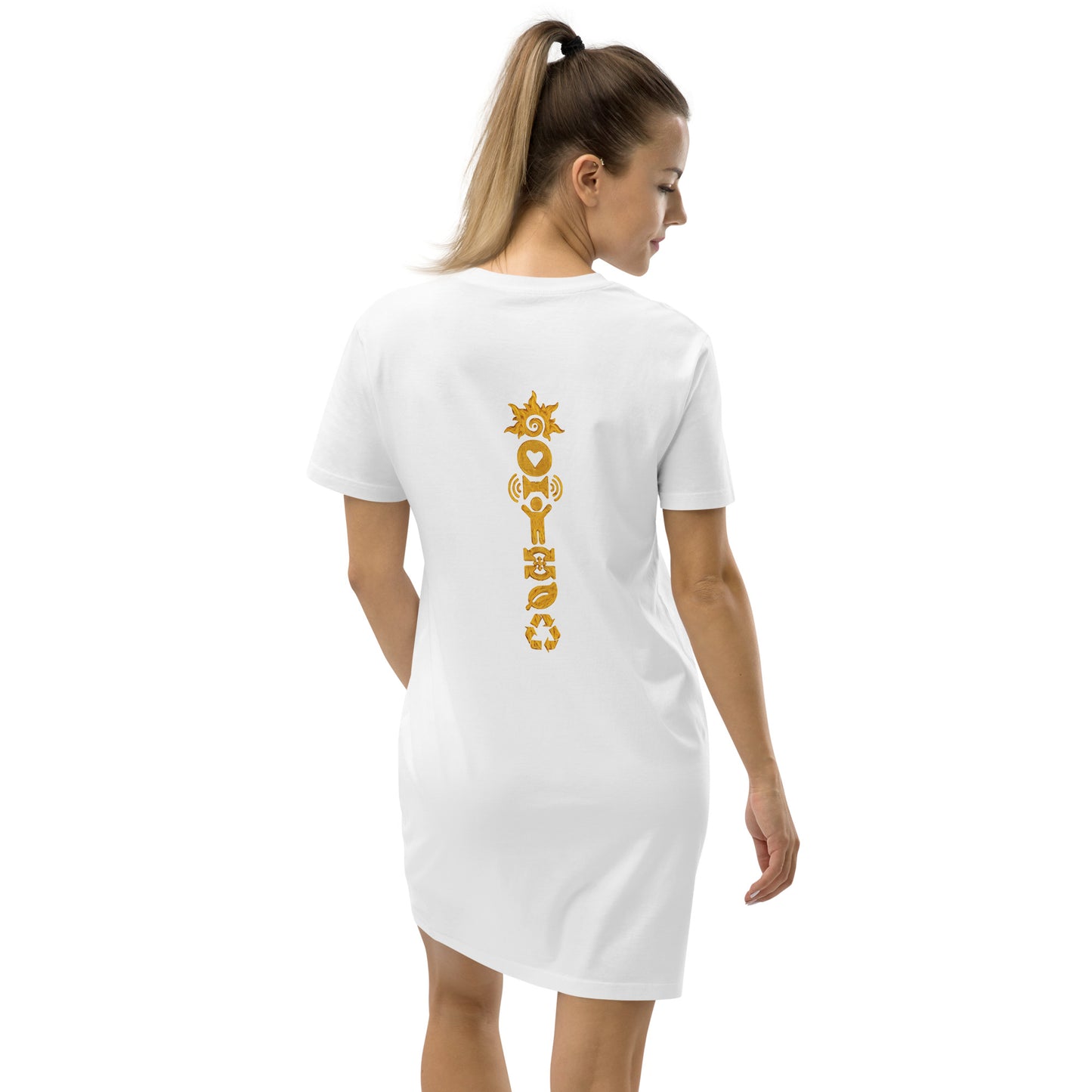 Organic t-shirt dress ActSun4