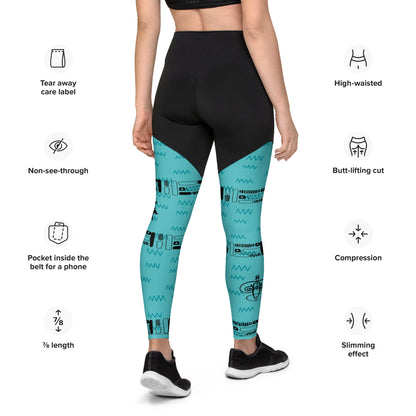 Action Leggings 3 / Fitness Leggings.