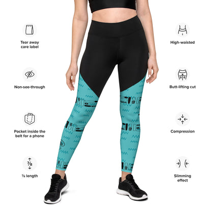 Action Leggings 3 / Fitness Leggings.