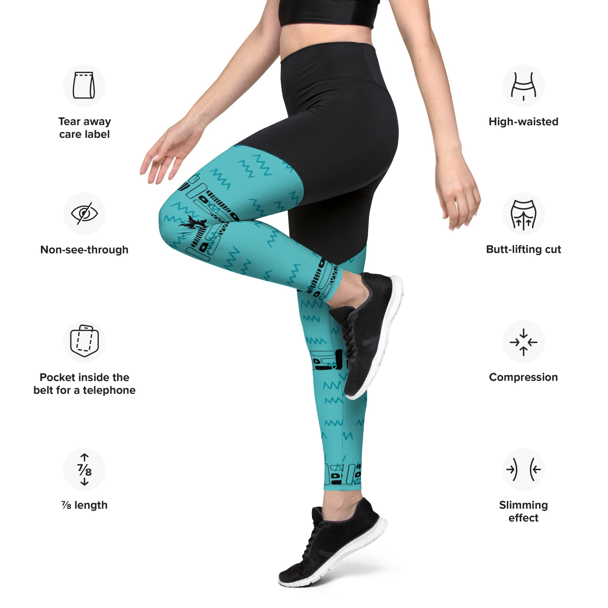 Action Leggings 3 / Fitness Leggings.