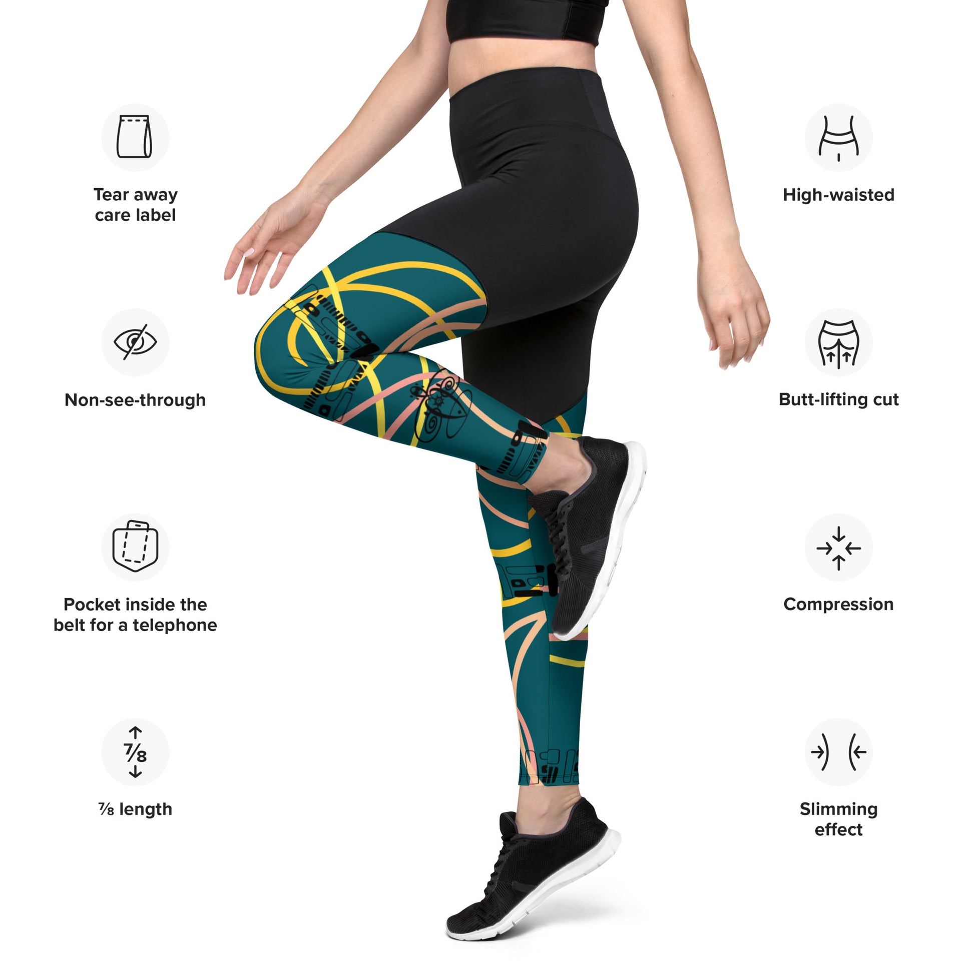 Action Leggings 25 / Fitness Leggings.