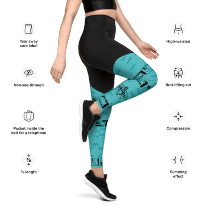 Action Leggings 3 / Fitness Leggings.