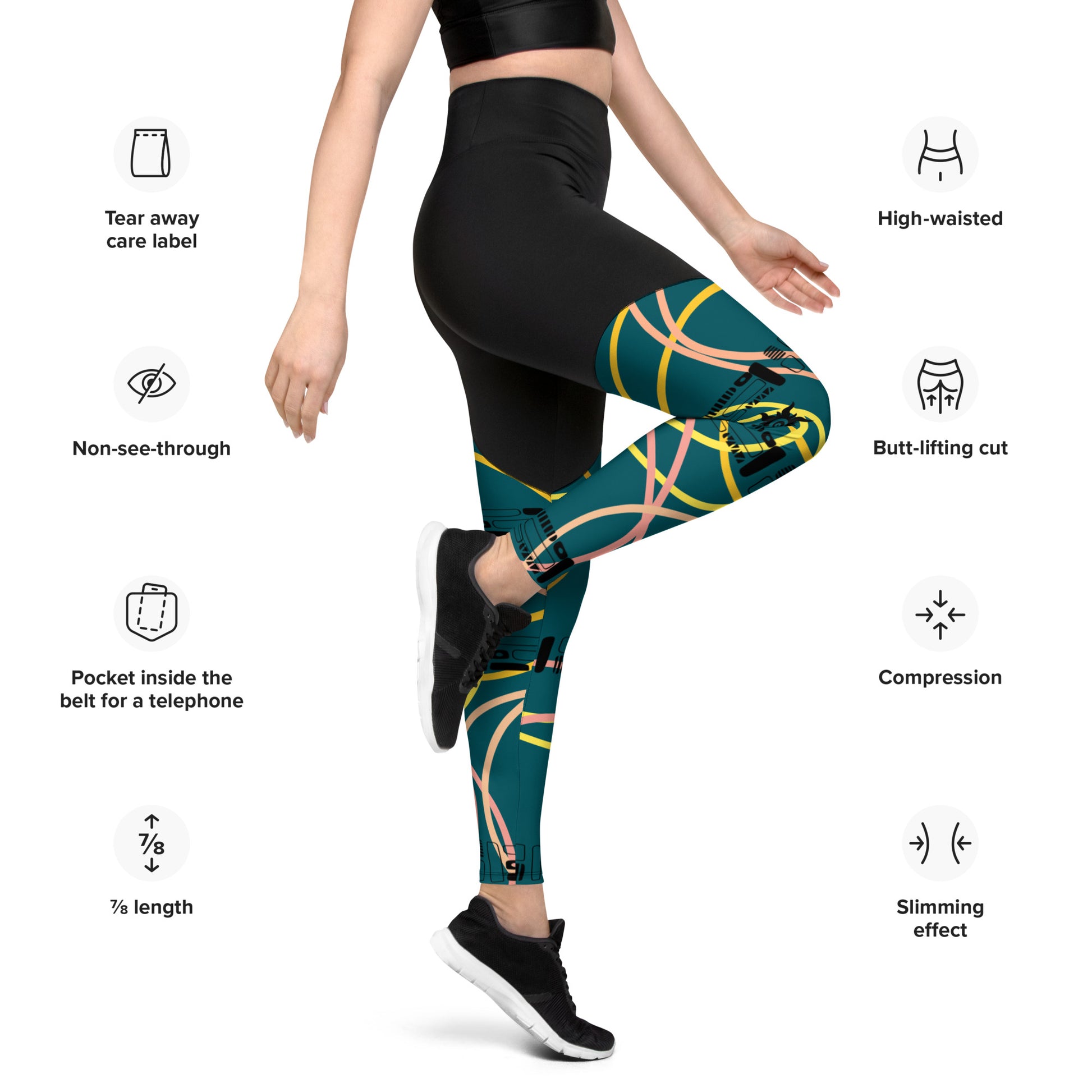 Action Leggings 25 / Fitness Leggings.