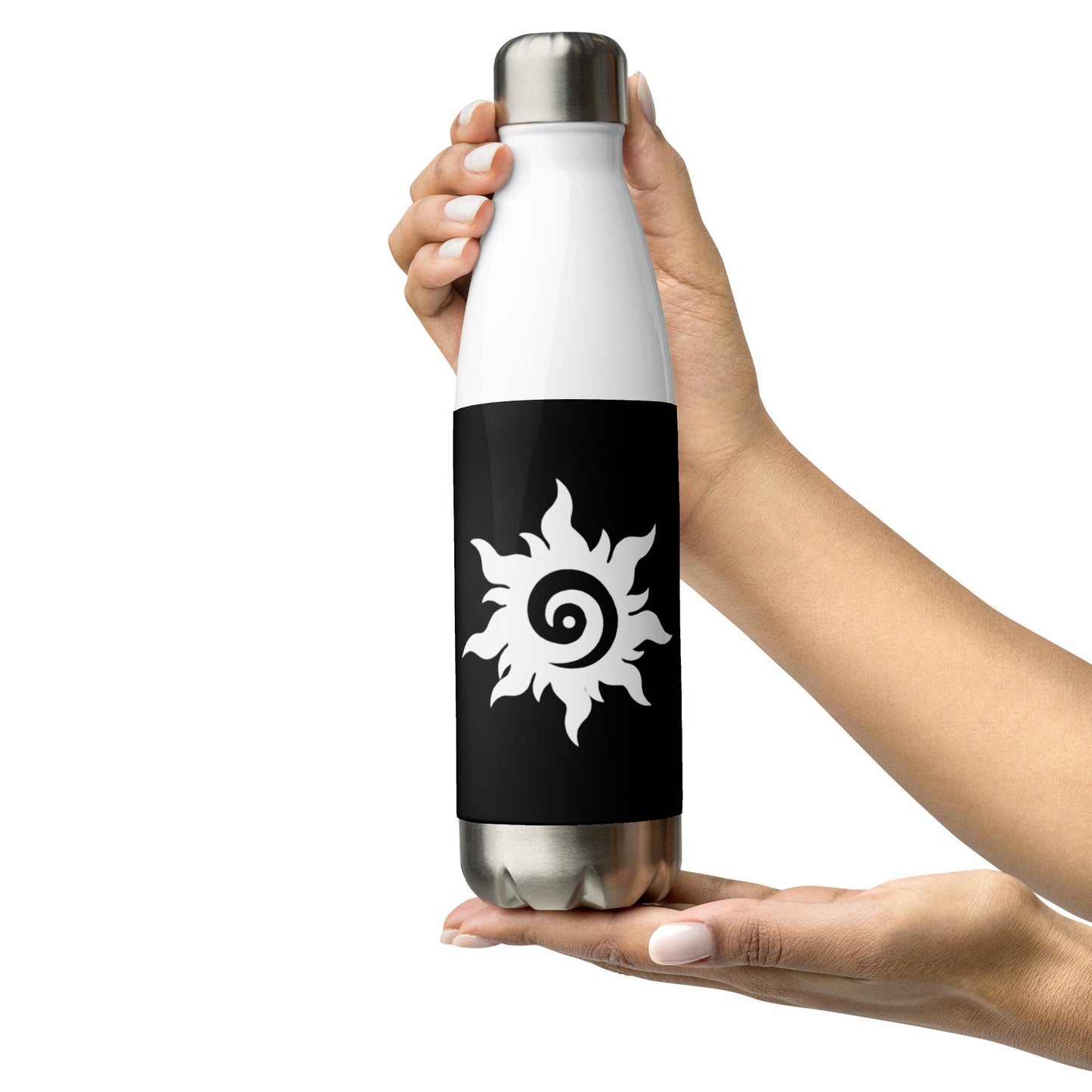 Stainless Steel Water Bottle ActSun-Black1
