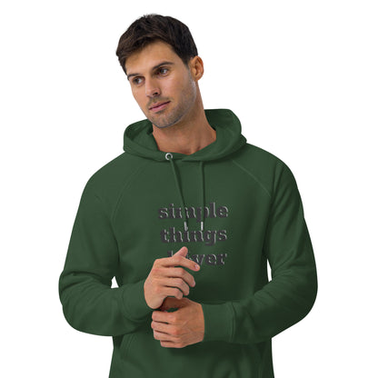 Unisex Eco Hoodie Simple1